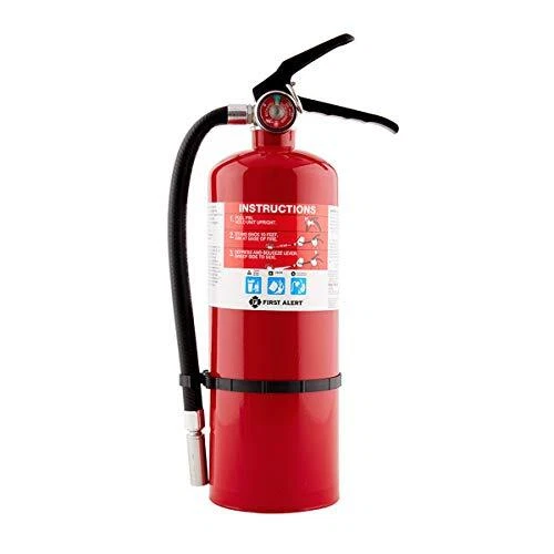 HOME2PRO Rechargeable Compliance Fire Extinguisher UL rated 2-A:10-B:C, Red