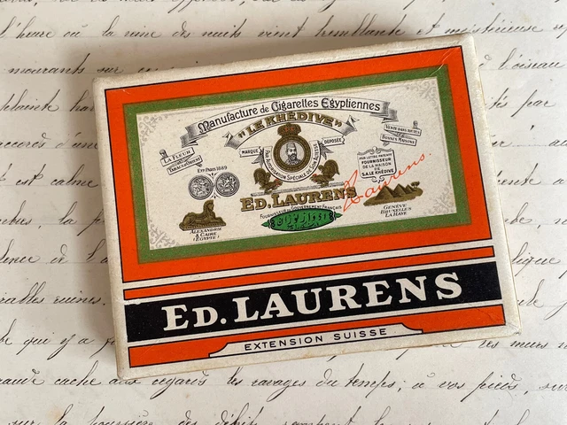cigarettes egyptiennes Egypt hi-res stock photography and images Cigarettes Egyptiennes" Vintage Cigarette Poster