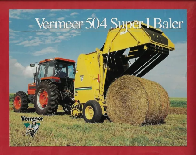 Vermeer 504 Super 1 Baler Brochure 11/97