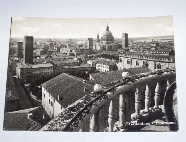 Cartolina Mantova - Panorama 1960 ca