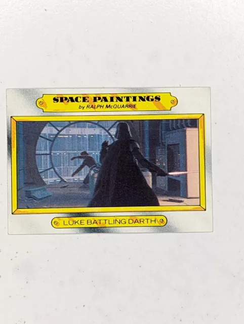 1980 Topps Star Wars The Empire Strikes Back #127 Luke Battling Darth