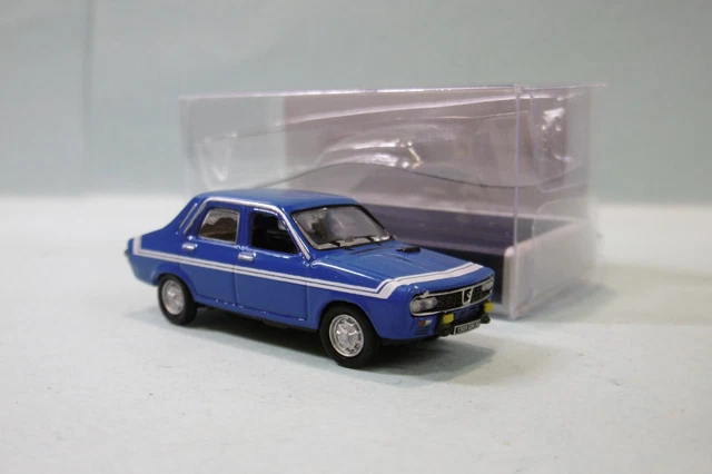 Miniature Brekina 14527 - Renault R12 TL Bleu Gordini 1969, échelle HO (1:87), Neuve