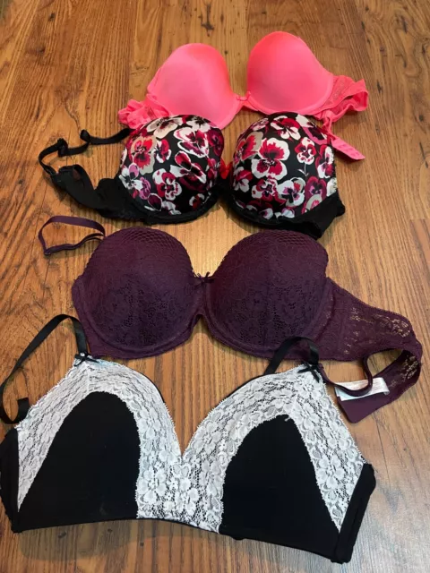 Bundle Of Bras Job Lot Of X 4 36B /C Pep And Co And Secret Possession's