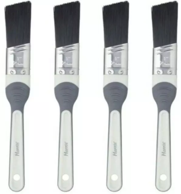 4x Harris Seriously Good Woodwork Gloss Walls Ceiling Angled Paint Brush 1"/25mm