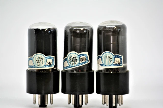 Tube électronique 6A7 FIVRE – Valvole Radio – Testé Fonctionnel – Logo Rouge – Vintage