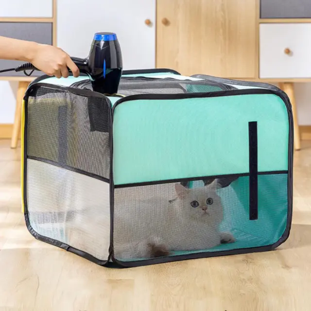 Pet Drying Box Gatti Cani Asciugatrice Gabbia Asciugacapelli per animali