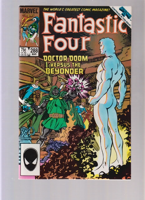 Fantastic Four #288 - John Byrne Cover, Interior Art and Story. (9.2) 1986