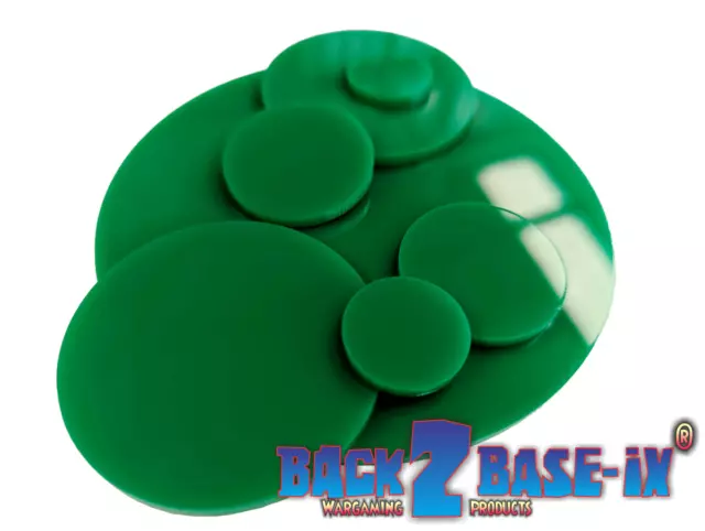 Acrylic Perspex Disk Circle Green 3mm Thick 20mm to 100mm Diameter