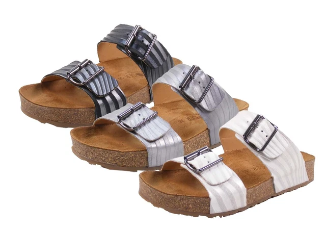 Haflinger 819016-0 Bio Andrea Mules Femmes Sabots en Cuir