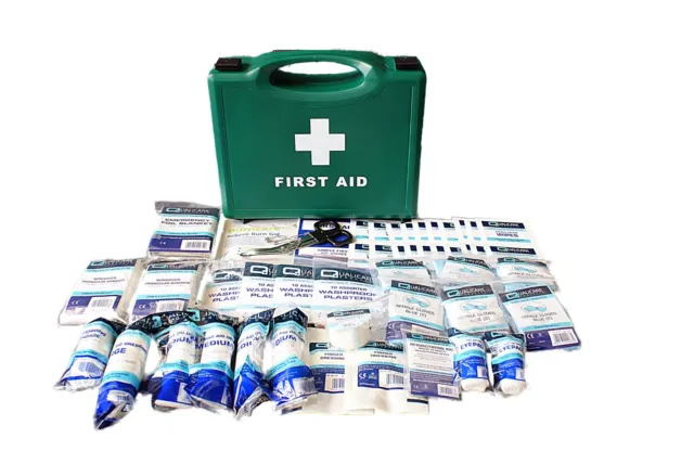 BSI Catering First Aid Kit Approved Emergency Kitchen Burn Dressing Safety Set