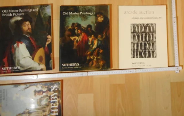 9 x auktions katalog heft konvolut SOTHEBY ´S sammlung kataloge auktion top deko 3