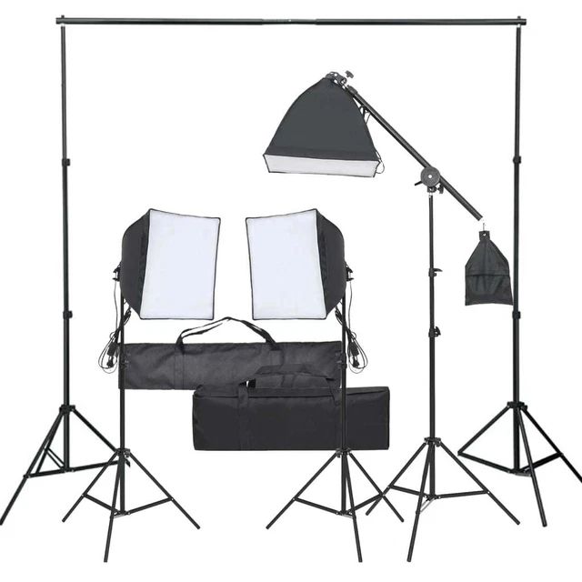 Kit per Studio Fotografico con Set di Luci 5199397