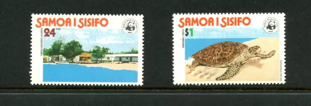 R0277 Samoa 1978 Tortue Imbriquée Tortues 2v. MNH