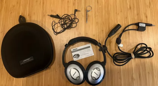 UflyMike + Bose QuietComfort QC15 Headset Pilot Aviation Airbus XLR Plug ANR