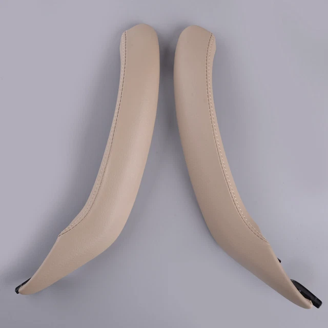 Porte Intérieure Kit Poignées Pour BMW X3 X4 F25 F26 2010-2015 2016 LHD RHD Voiture Porte Intérieure Gauche Tirer Passager Poignée Cuir Couverture Extérieure Garniture Remplacement (Couleur : Noir Dr