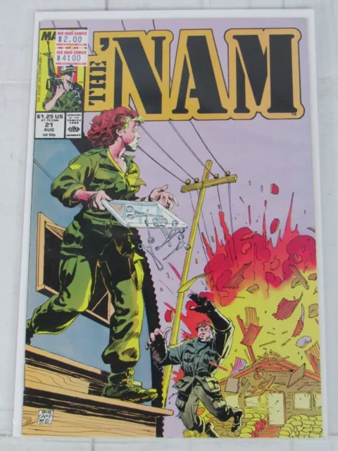 The 'Nam #21 Aug. 1988 Marvel Comics
