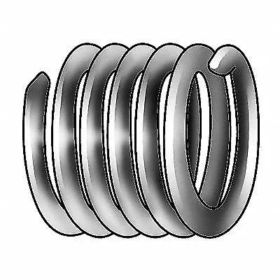 Helical Insert: Tanged Tang Style, Free-Running, 1/4"-20 Thread Size, Plain,