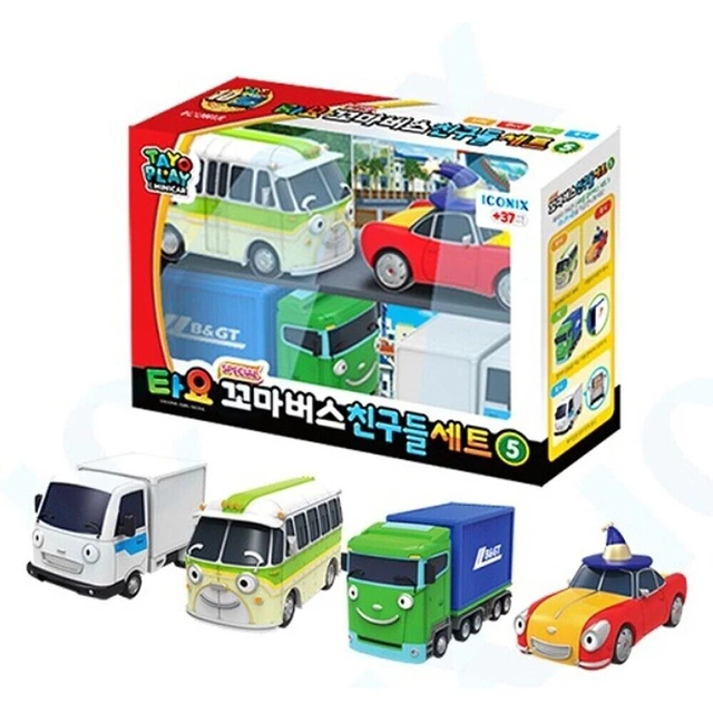 TAYO THE LITTLE Bus Friends Special Set 4 (Air, Peanut, Kinde, Shine) EUR 37,79 - FR