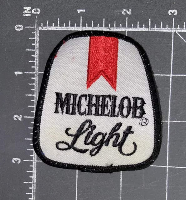 Michelob Light Logo Advertising Patch Beer Alcohol ULTRA Lager Anheuser-Busch ML