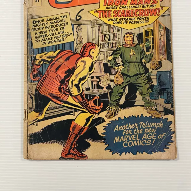 Tales of Suspense Iron Man Captain America #51 1966 FR/GD Pence Copy 3