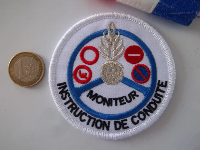 Ecusson Moniteur de Conduite Gendarmerie