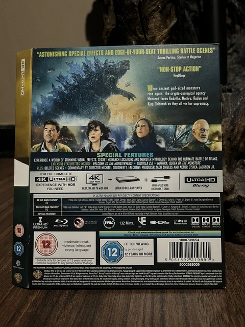 GODZILLA KING 4K ‼️Slipcover Only‼️ £10.79 - PicClick UK