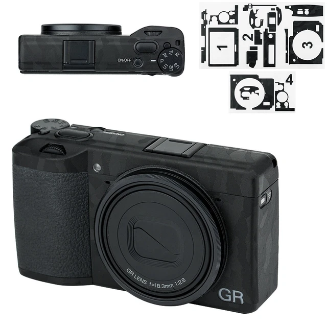Anti-Scratch 3M Camera Body Skin Film Cover Protector for Ricoh GR II GRII GR2