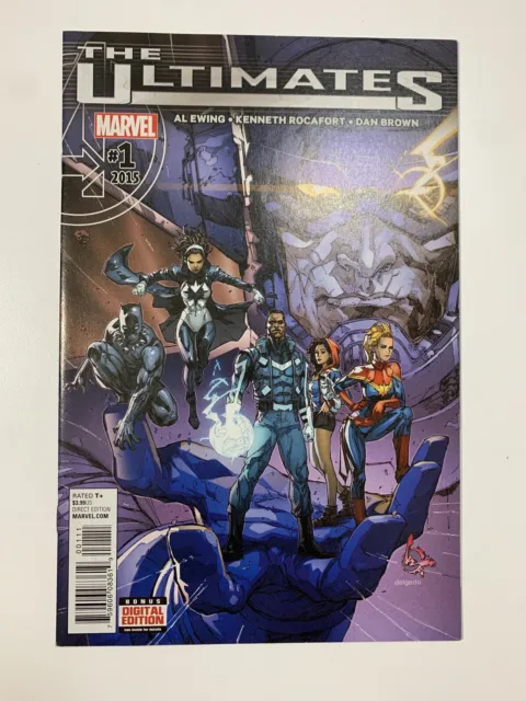 The Ultimates #1 2015 Ayo Captain Marvel Black Panther Marvel Comics High Grade
