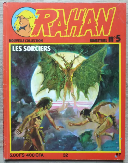 Rahan (2e Série - Vaillant)(Nouvelle Collection) N°5, Chéret/Lécureux - 1978