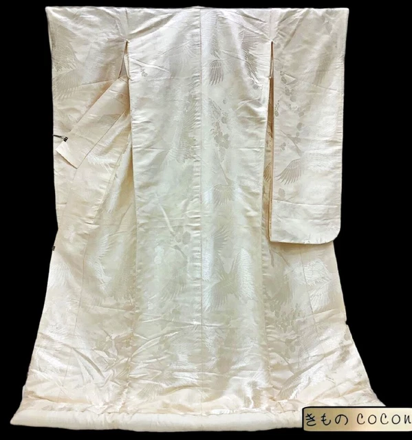 Japanese Kimono Uchikake Wedding Pure Silk  japan 874