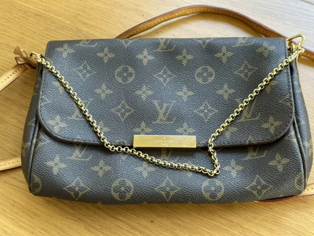 Louis Vuitton Monogram Favorite MM 2way Crossbody Flap Bag 4lk53s