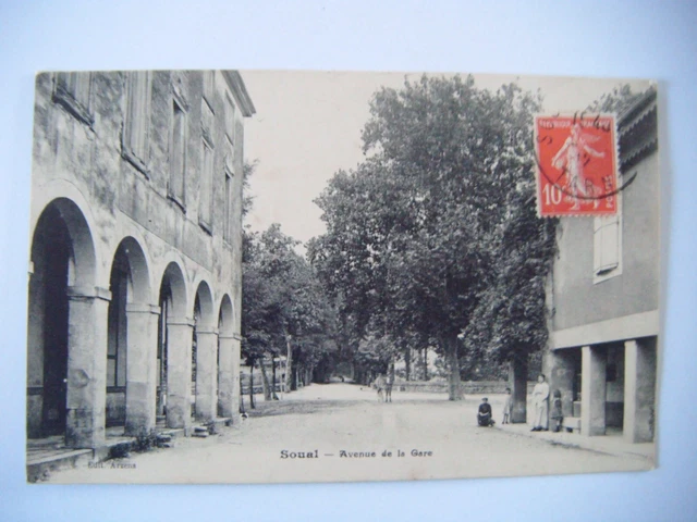 Carte Postale Ancienne CPA 81 – CARMAUX LA GARE – Début 1900 – Tarn