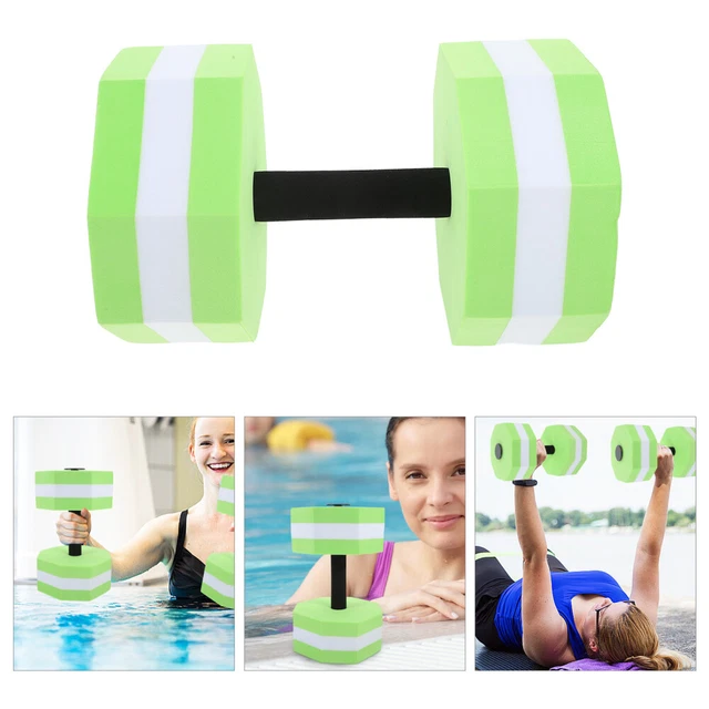 Manubri Acqua In Schiuma EVA Per Fitness In Piscina: 2 Pezzi Viola E Bianco – Attrezzi Aquagym E Aqua Zumba