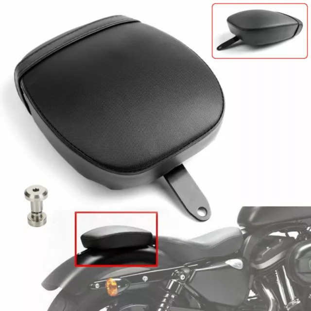 Cushion Rear Passager Siège Pillion Pad Pour Sportster XL1200 883 72 48 E3