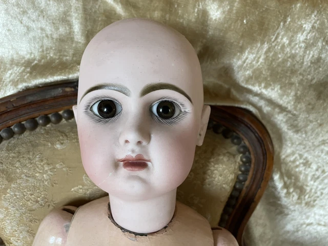 Poupée jumeau bouche fermée vendue #brocante