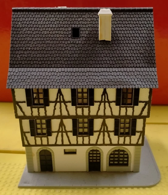 Kit Maison Mission Style Échelle H0 | Modélisme Ferroviaire | Construction Maquette Détail