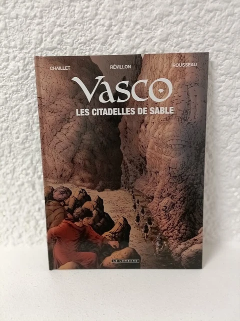 VASCO TOME 27 LES CITADELLES DE SABLE LOMBARD CHAILLET ROUSSEAU  EO de 2016