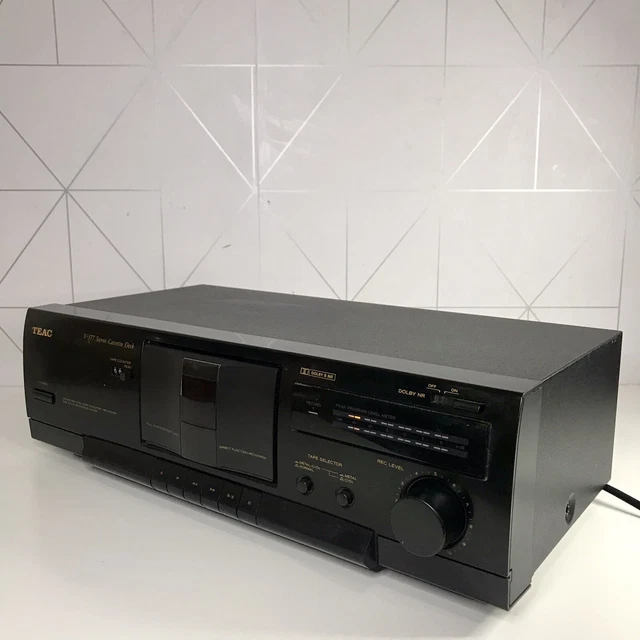 TEAC V377 STEREO Cassette Tape Deck Player Recorder HiFi See
