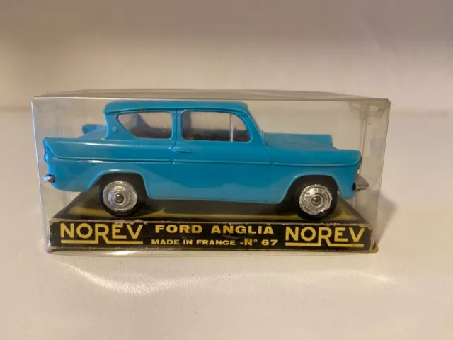 Norev Plastique Ancienne Ford Anglia N°67-  / Idem Minialuxe / Gégé