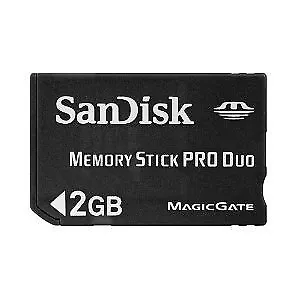MemoryStick Pro Duo de 2 GB (el color puede variar)