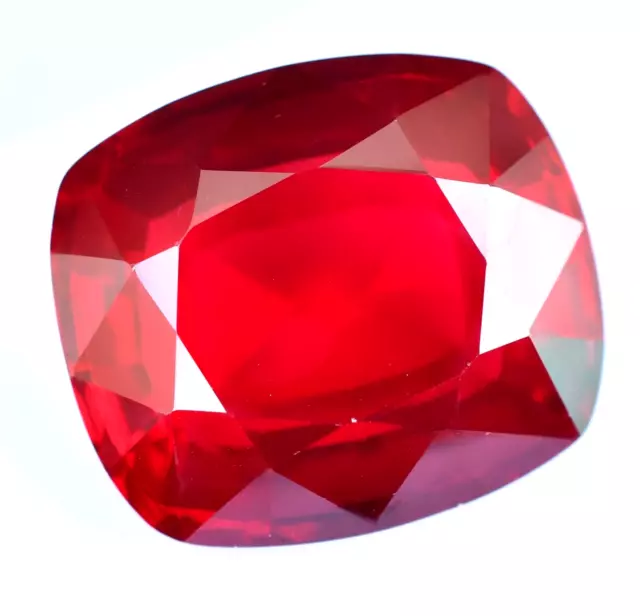 89.75 Ct Natural Mozambique Blood Red Ruby Certified Stunning Treated Gemstone