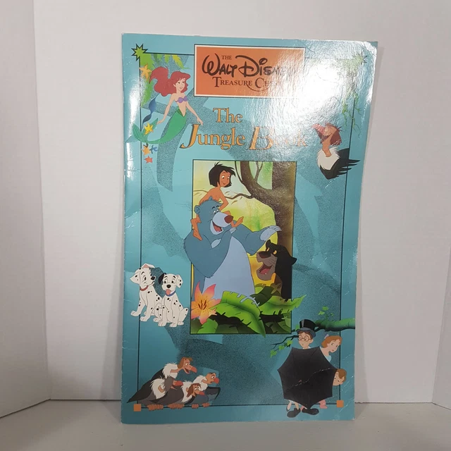THE JUNGLE BOOK Walt Disney Treasure Chest 1991 Paperback Oversized £8.