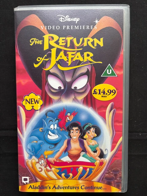 WALT DISNEYS ALADDIN 2 The Return Of Jafar VHS Video Tape PAL £1.68 ...