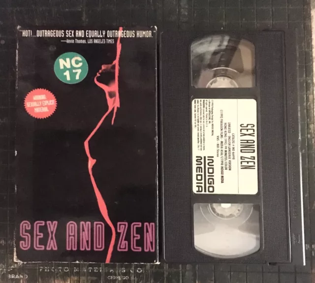 Sex And Zen Vhs Tape Indigo Media Cult Comedy Drama Nc 17 Nudity Htf 14 99 Picclick