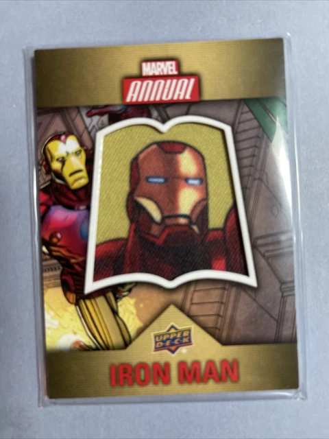 IRON MAN 2016 Upper Deck Marvel Comics Annual Tony Stark Character Patch CP-2