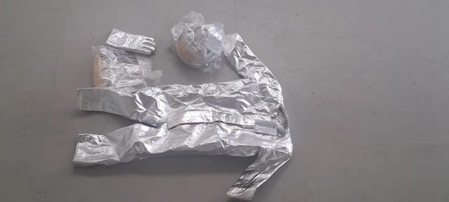 tuta ignifuga aluminizzata
