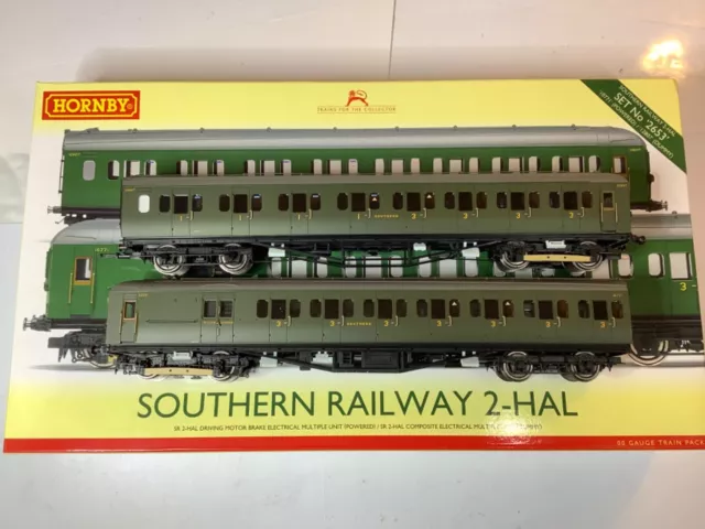 Hornby R3260 Southern Railway grün 2-HAL 2 Wagen EMU 2653