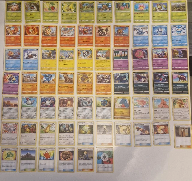 lot de 400 cartes pokemon neuves françaises sans doubles dont rares et