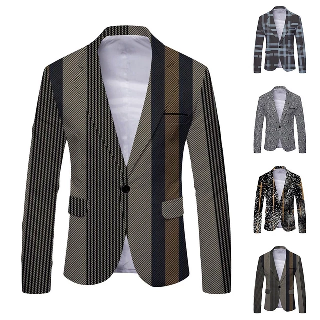 Blazer abito uomo smoking matrimonio traspirante business casual comodo