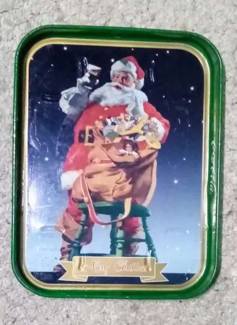 Coca-cola vassoio metallo collezione Natale 1992 - cm 27 x 21